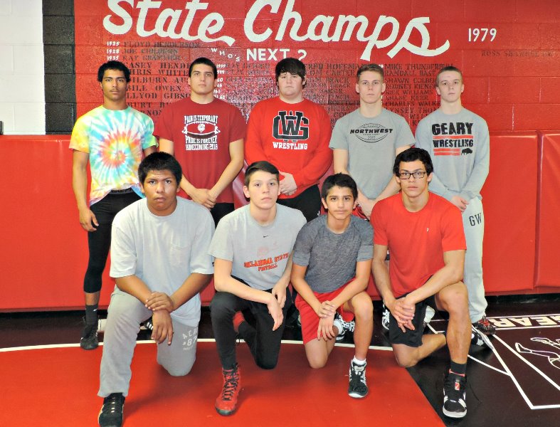 Geary Schools Ten Geary Wrestlers Competing at State Tournament